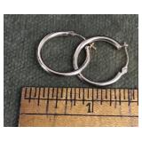 14k gold hoop earrings