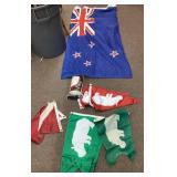 Group of pennant flags + new 50
