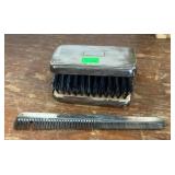 Sterling brushes and comb