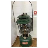 Coleman lantern with reflector