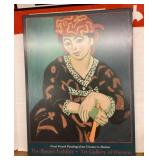 Ontario Art Gallery poster mounted on board