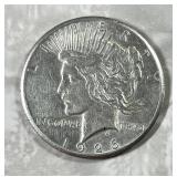 1926 Peace dollar