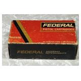 Full box Federal .38 Special ammo 50 ct.