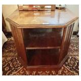 25" octagon end table
