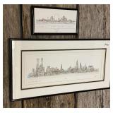 2 signed John Pils prints
