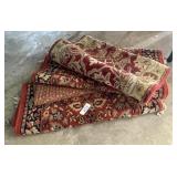 4 small rugs
