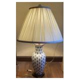 Antique porcelain table lamp