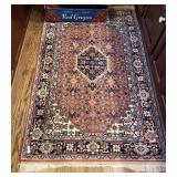 3x5 area rug in bathroom