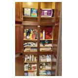 Contents of bathroom 6-door cabinet