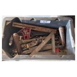 Tub of assorted hand tools