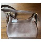 Brown Coach Legacy hobo bag