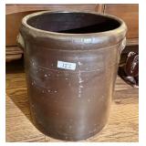 5 gallon brown stoneware crock