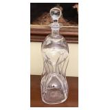 12" Holmegaard "Kluk Kluk" crystal decanter