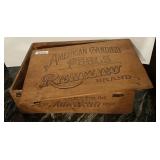 Antique candied peels box