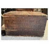 Antique Kentucky Flour Co. shipping crate