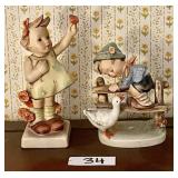 2 Hummel figurines