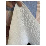62x64 multi color hand made quilt