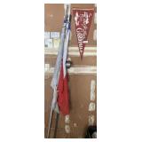 Vintage Cardinals pennant, 2 flags