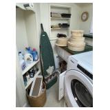 Clean up lot in laundry corner