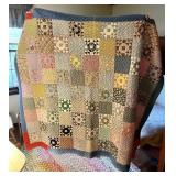 Hand made quilt 68x80