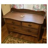 Antique lowboy dresser