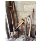 Group of long handle tools