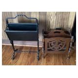 2 magazine racks