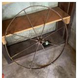 32" metal wagon wheel
