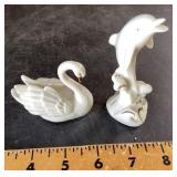 Lenox swan and dolphin