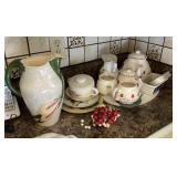 Assorted pottery and china