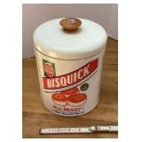 Bisquick tin