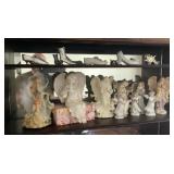 Resin angels and collectible shoes
