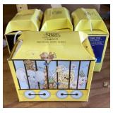 Precious Moments circus train animals