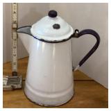 Enamelware coffee pot