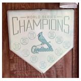 Cardinals collectible wall decor
