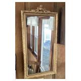 15x29 gold framed mirror