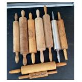 9 rolling pins