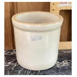 Ruckels stoneware crock