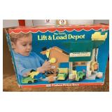 Fisher-Price lift and load depot