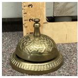 Brass countertop bell