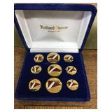 Howland House cloisonne buttons