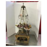 Vintage custom built carnival swing ride