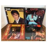 Elvis LP lot in shrink
