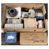 Box of car parts
