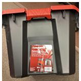 Husky 25 gallon tote with locking lid