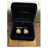 AGA Correa & Sons 18k gold cufflinks