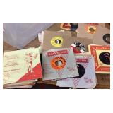 Collection of 45s from the 1950s