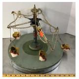 Vintage custom built carnival swing ride