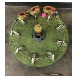 Vintage space coaster park ride 17" diameter