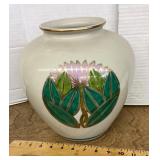 10" Japanese ceramic vase